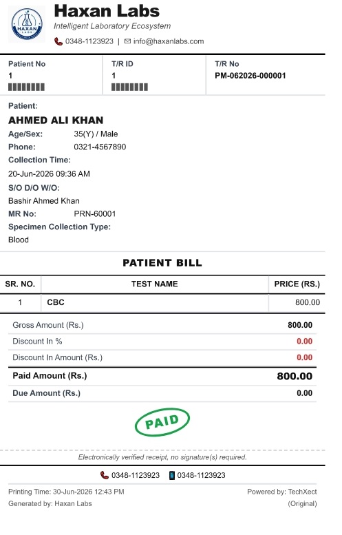 Thermal Invoice Preview